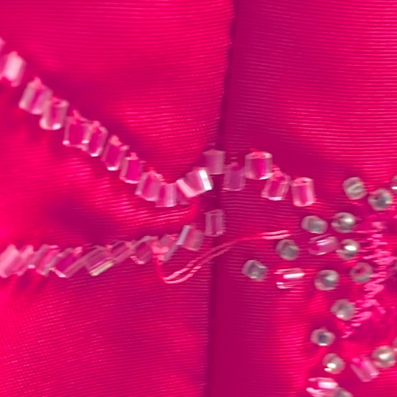 Mermaid Satin Beaded Gown - Picture 5 of 12